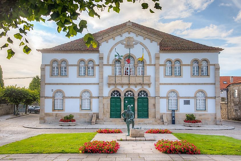 Camara Municipal in Trancoso in Portugal.