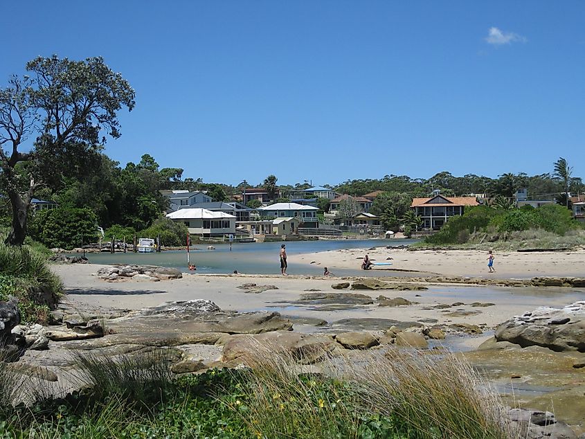 Currarong Inlet in New South Wales, Australia