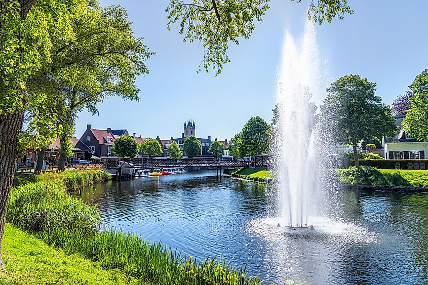 The town of Sluis, The Netherlands.