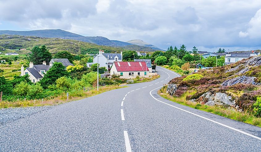 Tarbert, Isle of Harris, Outer Hebrides, Scotland.