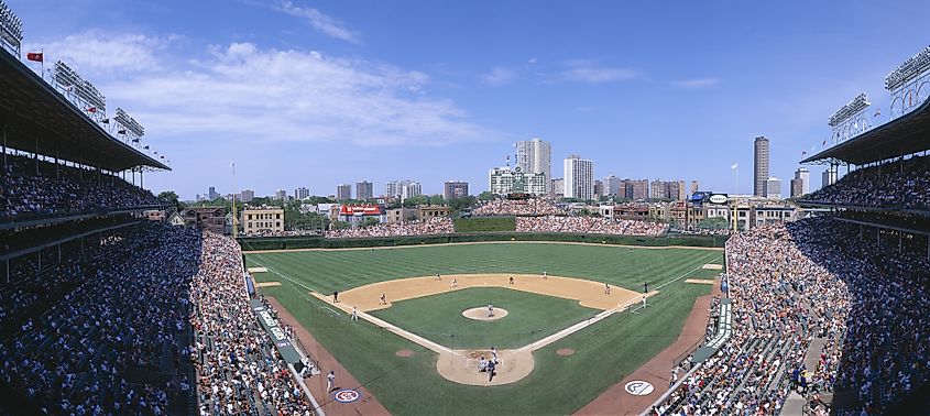 Wrigley Field, Chicago, Cubs v. Rockies, Illinois