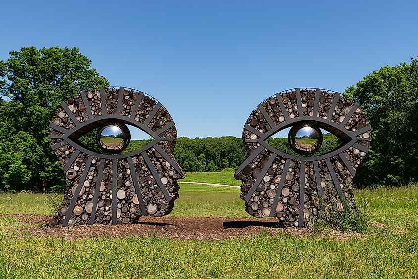 The Morton Arboretum in Lisle, Illinois