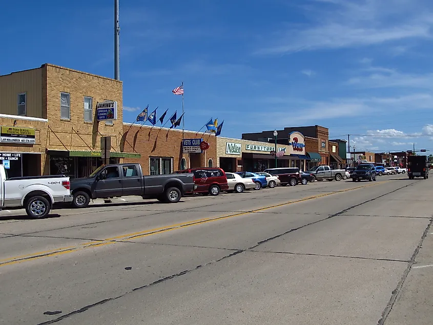 Downtown Valentine, Nebraska