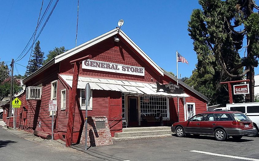Knights Ferry General Store.