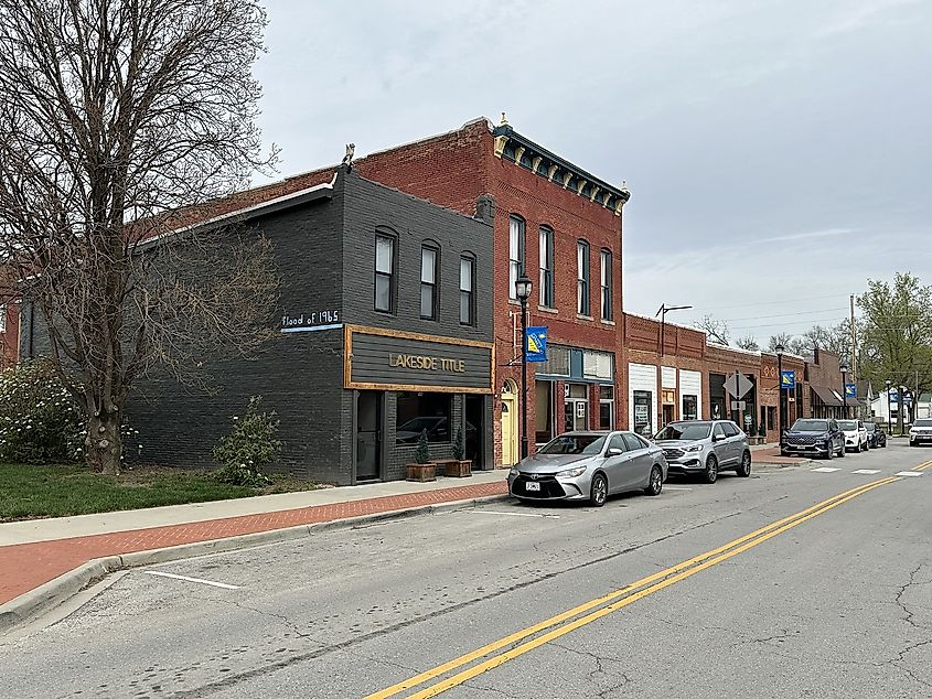 Historic District in Smithville, Missouri.