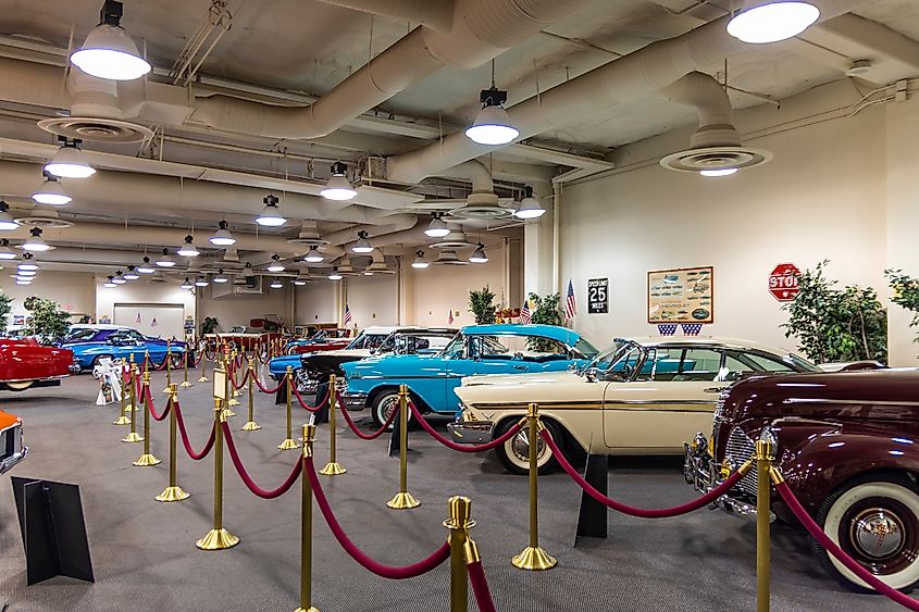 The Classic Car Museum in Laughlin, Nevada.