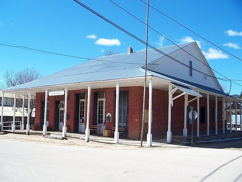 Idaho City, the county seat of Boise County, Idaho, United States.