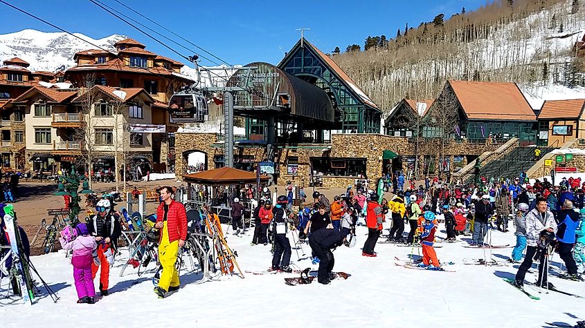 Telluride Ski Resort, Mountain Village, Colorado