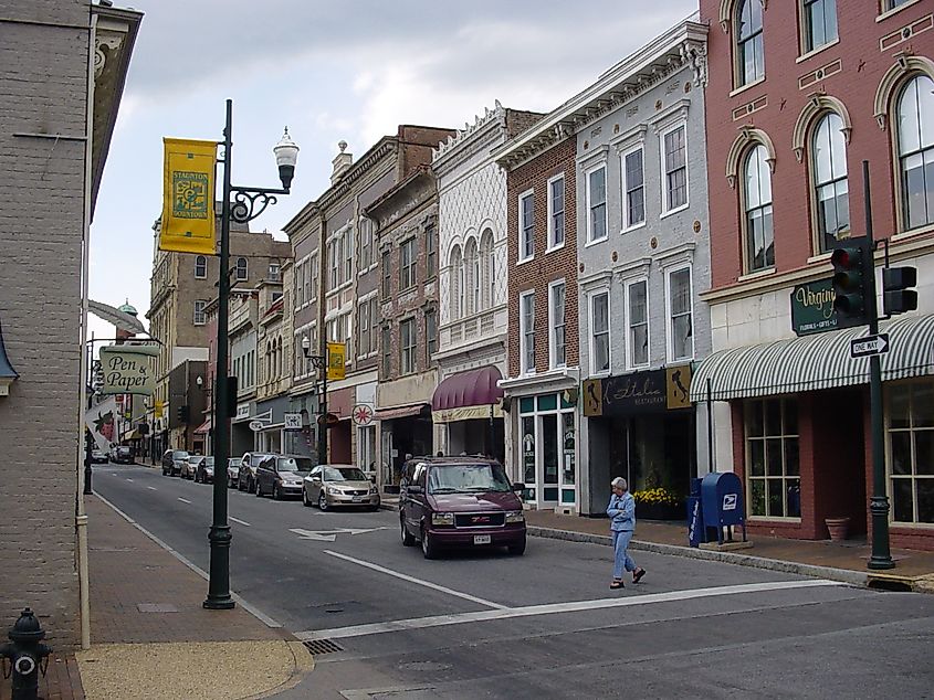 Staunton, Virginia.