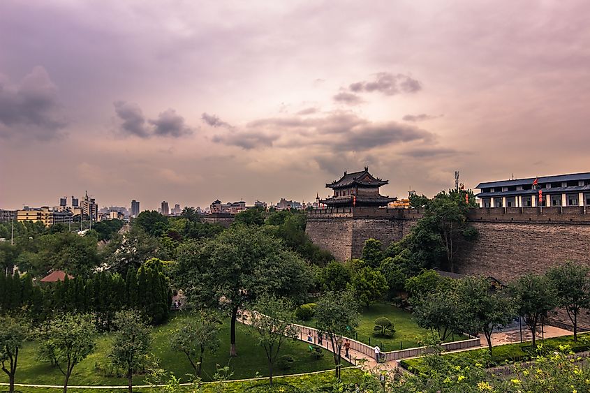The ancient walls of Xi'an (Credit: RPBaiao via Shutterstock)