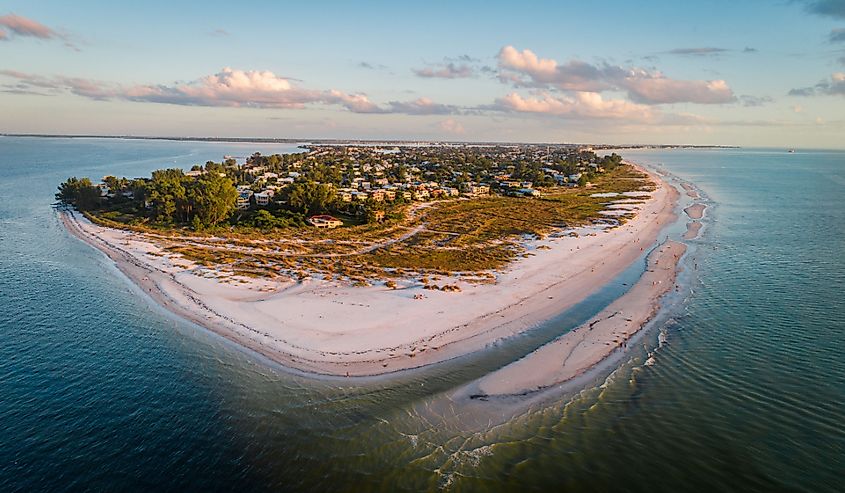 Bean Point Beach in Anna Maria Island