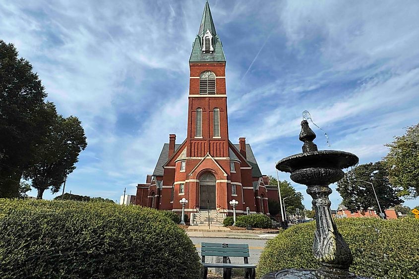 Danville is known as the City if Churches Image credit Bryan Dearsley