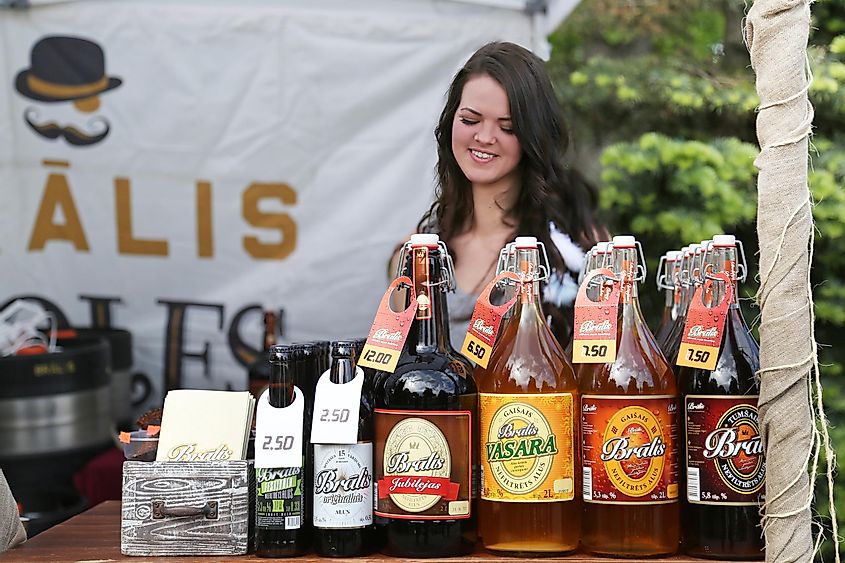 Latvia beer festival