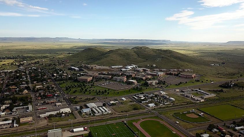 Overlooking Alpine, Texas.