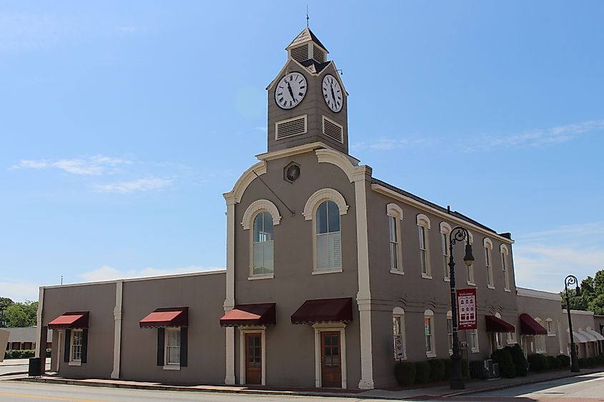 City Hall in Barnesville, Georgia.