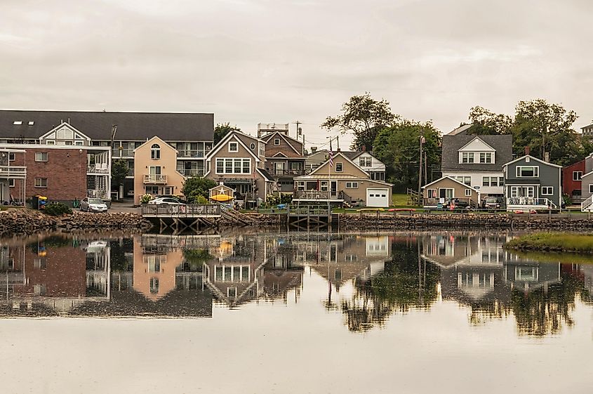 Waterfront view of Wells, Maine