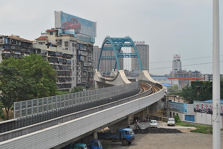  Wuhan Metro Line 1 Bridge