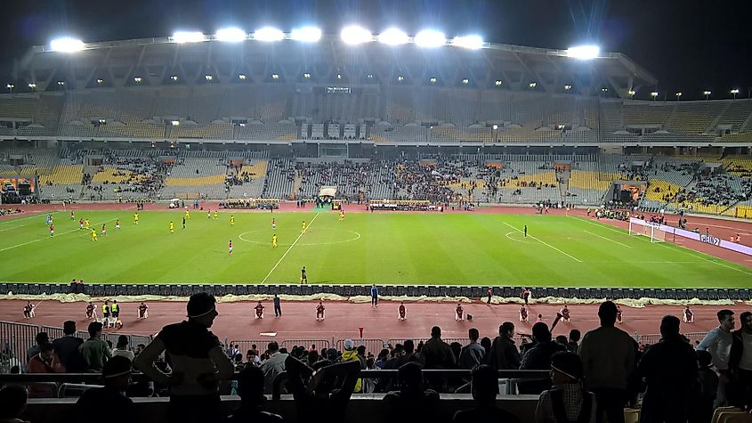 Borg El Arab Stadium. In Wikipedia. https://en.wikipedia.org/wiki/Borg_El_Arab_Stadium By Ben5218 - Own work, CC BY-SA 4.0, https://commons.wikimedia.org/w/index.php?curid=74307517