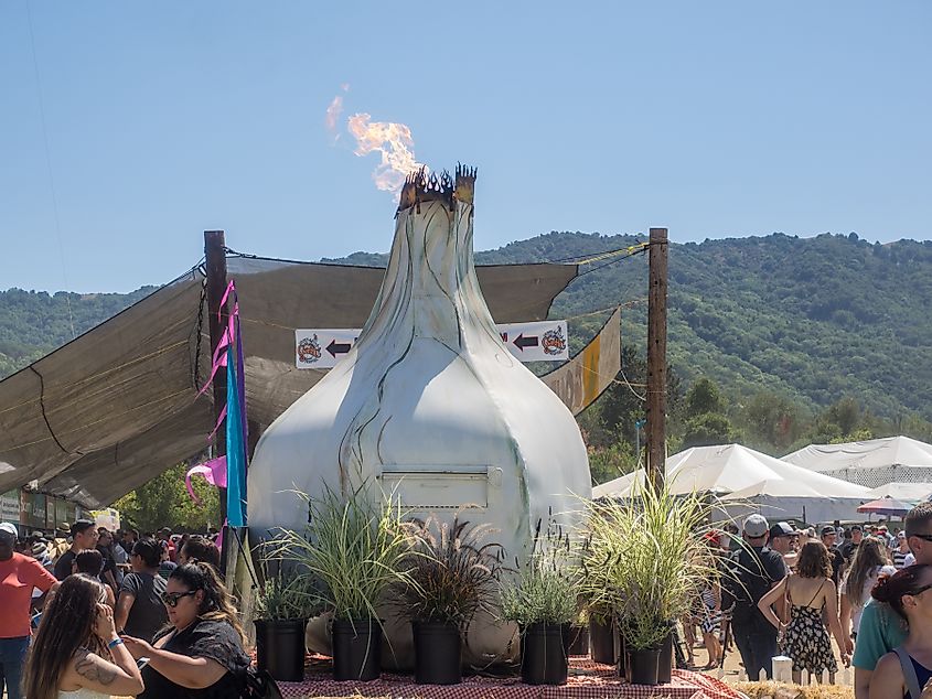 The 37th annual Gilroy Garlic Festival in Gilroy, California