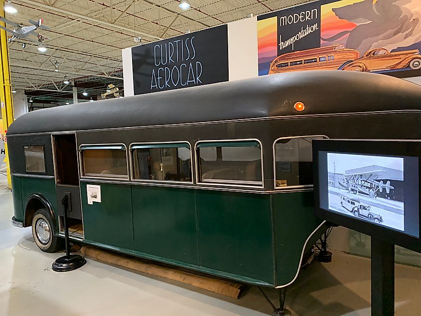 The Curtiss Aerocar at The Glenn H. Curtiss Museum, Hammondsport, NY