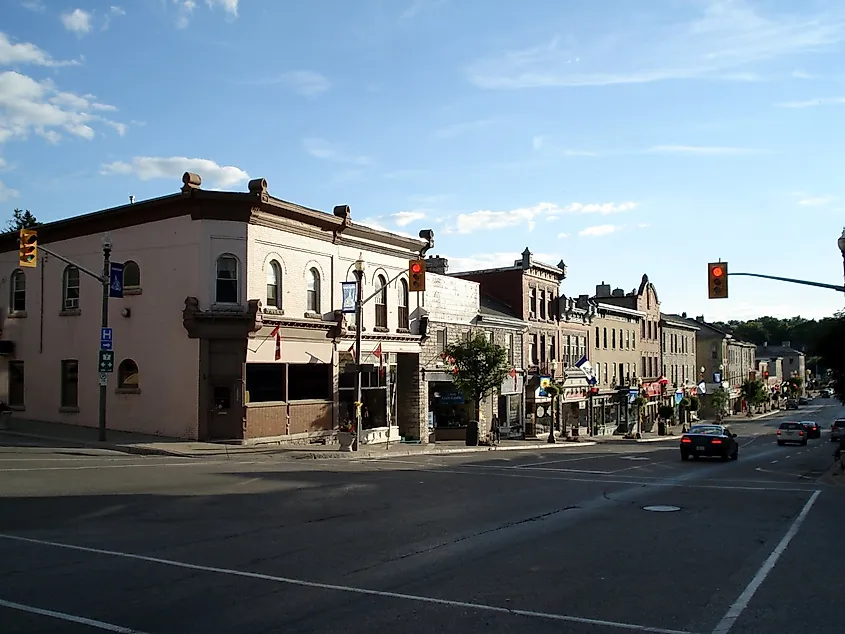 Queen St. E in St. Marys, Ontario.