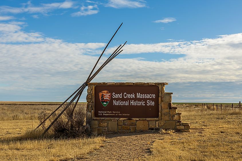 Sand Creek Massacre National Historic Site in Colorado. Via Shutterstock / Faina Gurevich.