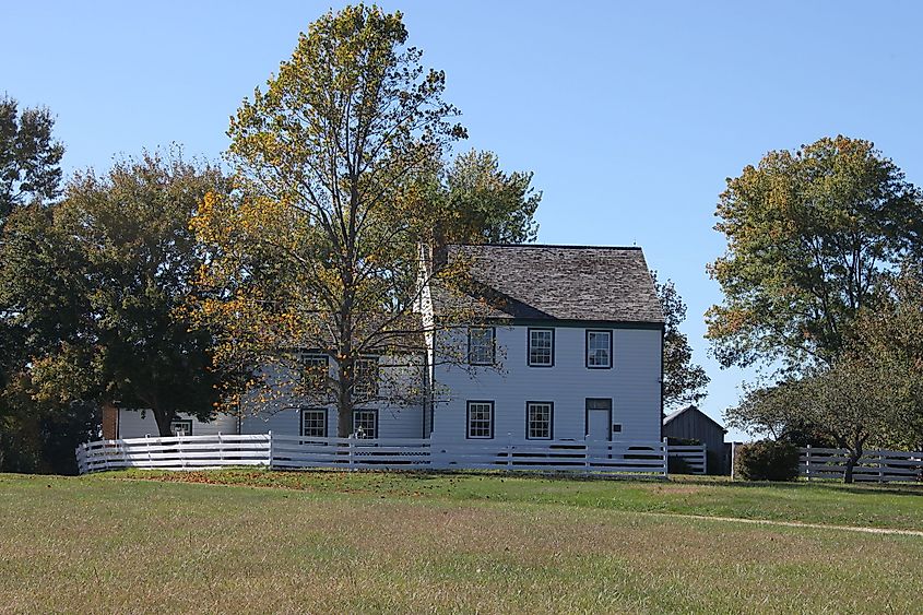 Dr. Samuel A. Mudd House Museum in Waldorf, Maryland.