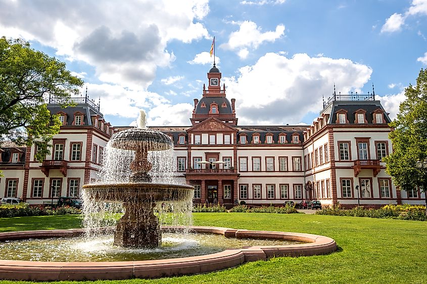 Castle Philippsruhe in Hanau, Germany.
