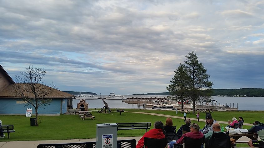 Binsfeld Bayshore Park and Bayshore Marina Munising, Michigan