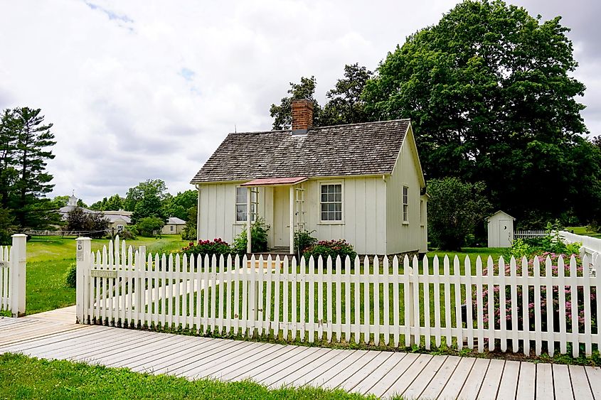 Herbert Hoover National Historic Site in West Branch, Iowa, commemorates the life of Herbert Hoover, the 31st President of the United States.