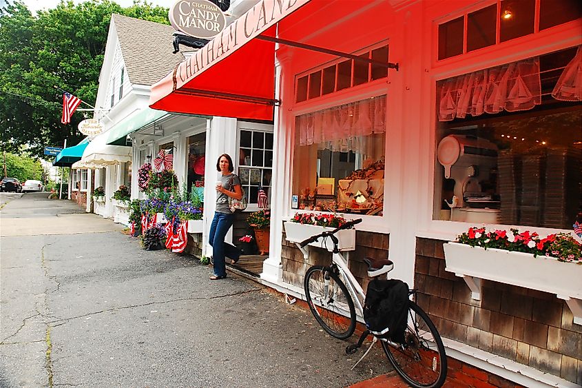 A boutique store in Chatham, Massachusetts