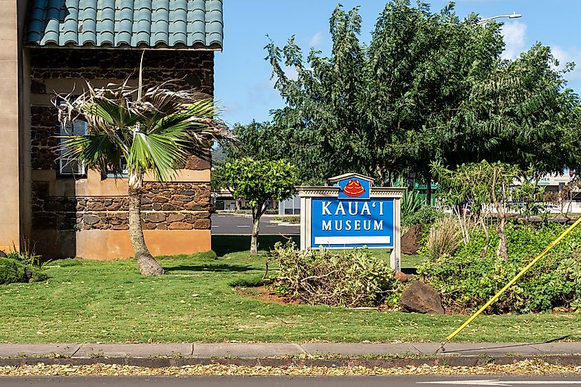 Kauai Museum in Lihue, Hawaii
