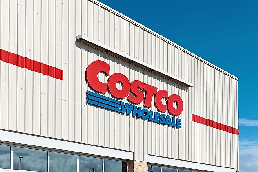 Costco wholesale. Editorial credit: Cris Canton / Shutterstock.com