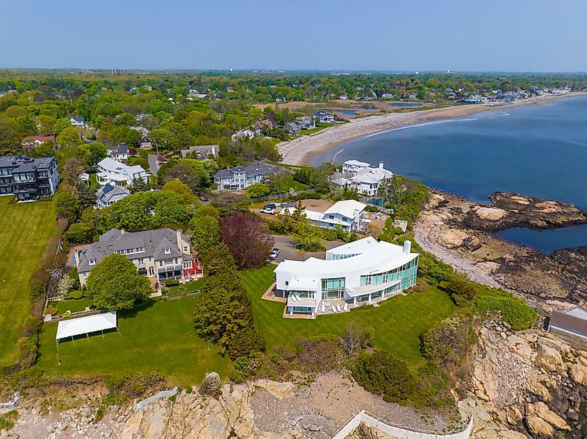 Phillip's Beach in town of Swampscott, Massachusetts