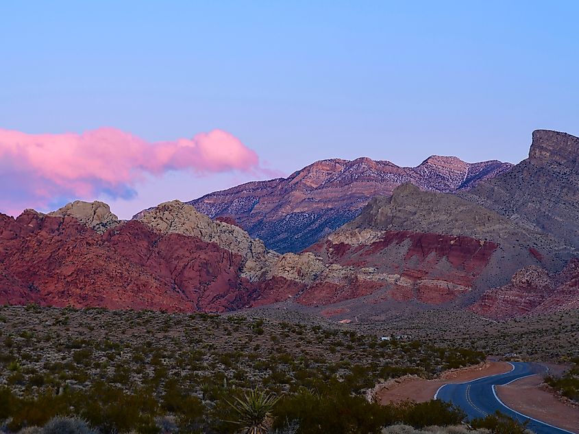 Calico Basin in Nevada.