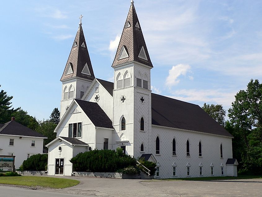 Holy Family Catholic Church in Greenville.