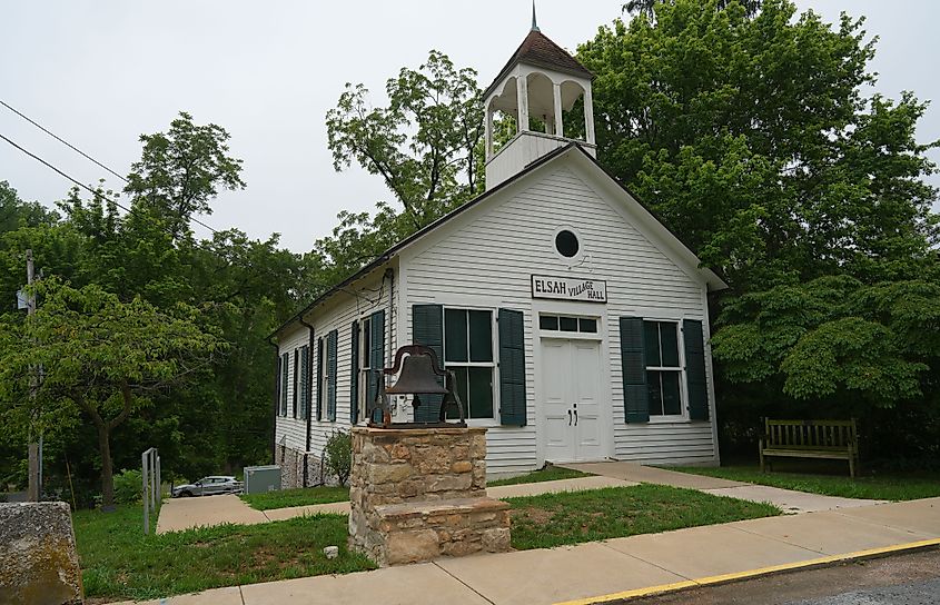 The Village of Elsah Museum in Elsah, Illinois.