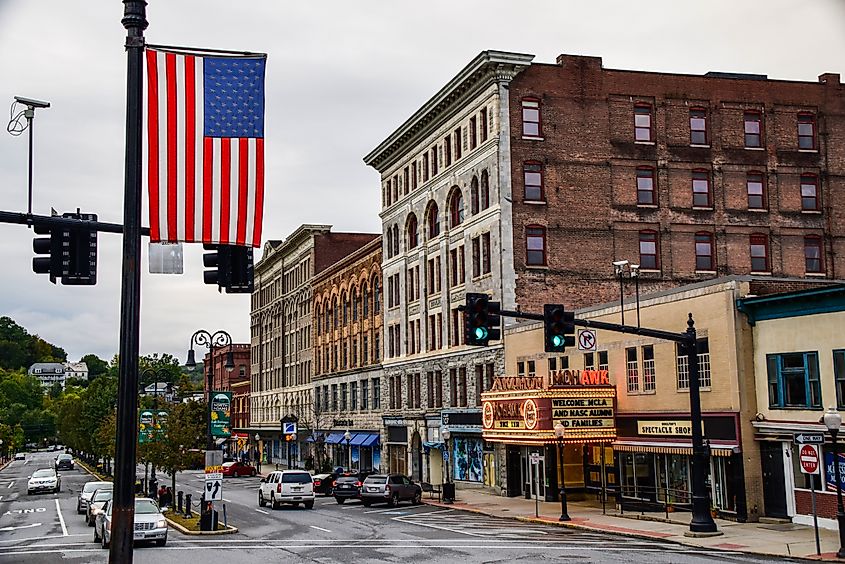 Downtown North Adams, Massachusetts. Editorial credit: Rachael Martin / Shutterstock.com