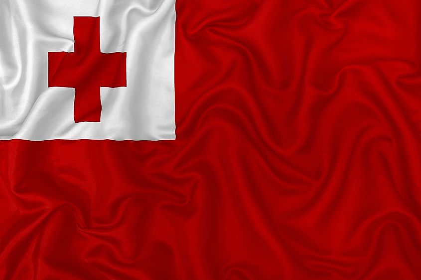 National flag of Tonga