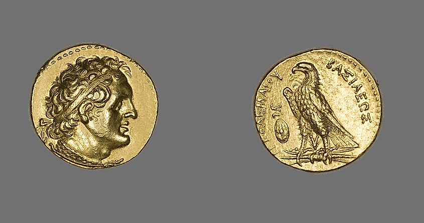 Aureus (Coin) Portraying King Ptolemy I Soter
