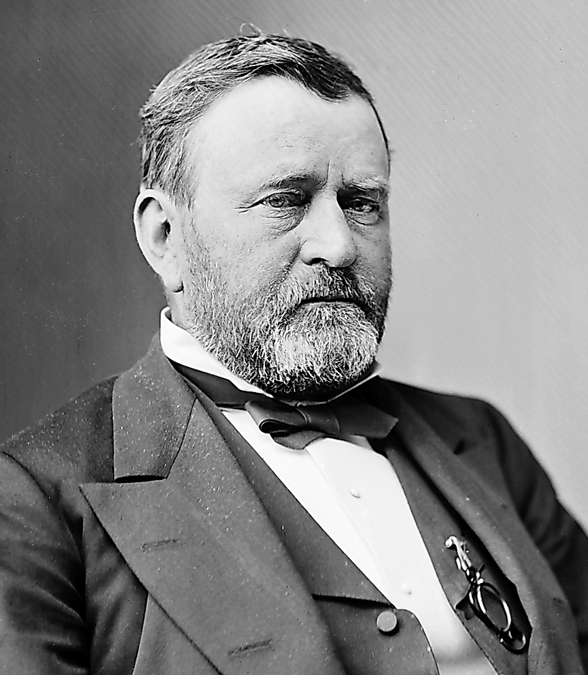Former US President Ulysses S. Grant.