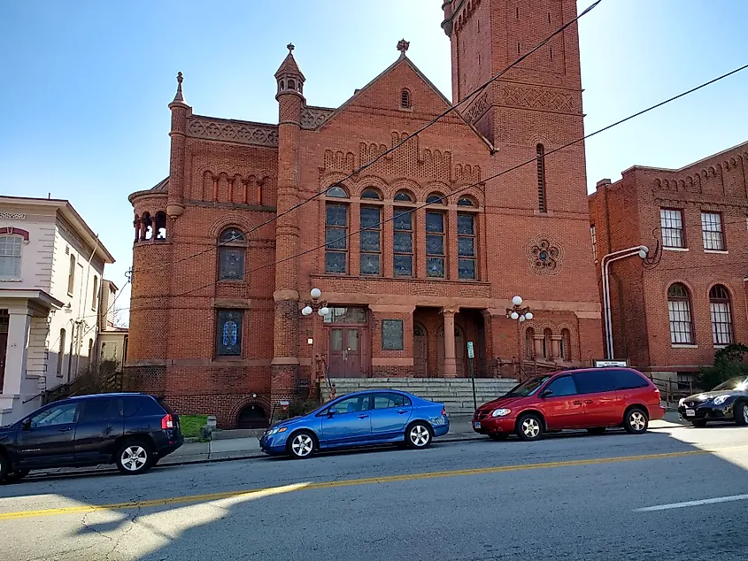 A church in Danville, Virginia.