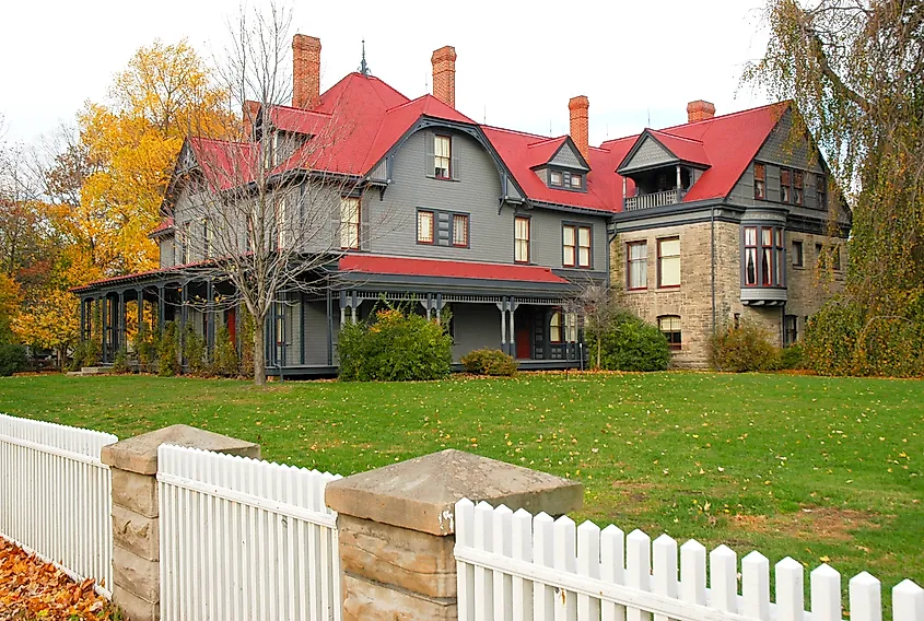 James A. Garfield National Historic Site home.