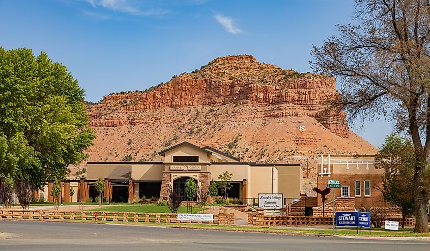 Exterior view of The Kanab Heritage Museum