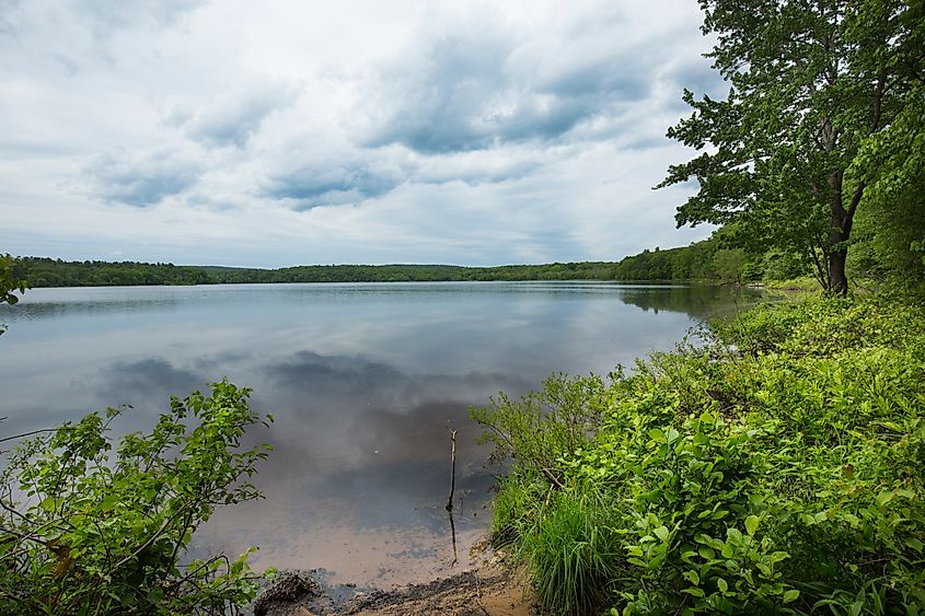 Mansfield Hollow State Park in Mansfield, Connecticut.