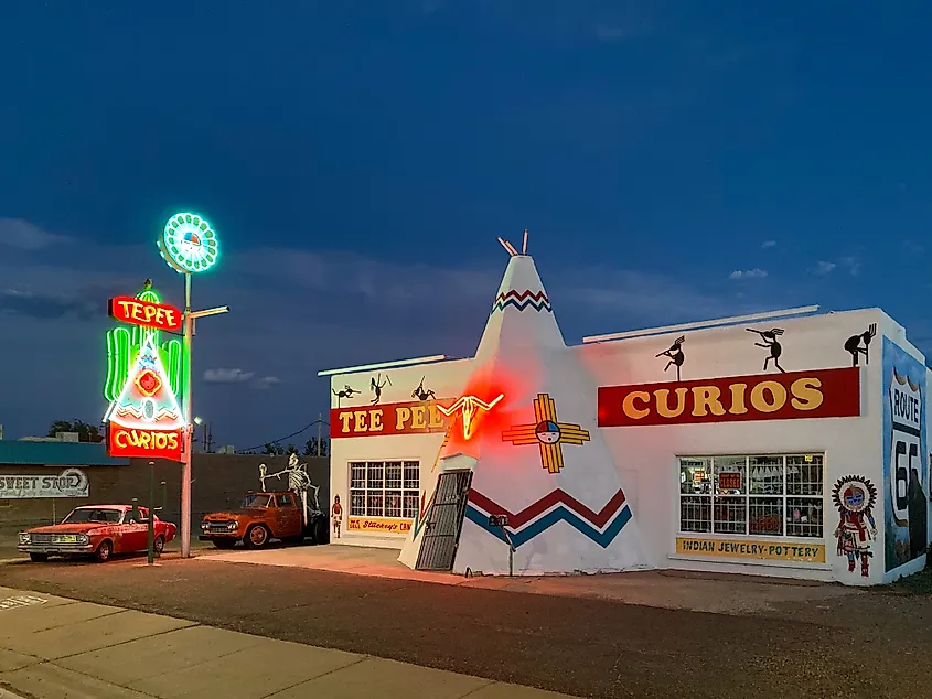 Tucumcari, New Mexico, USA. Editorial credit: SveKo / Shutterstock.com