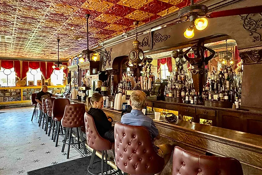 Inside Florida's oldest bar, the Palace Saloon Image credit Bryan Dearsley JPG