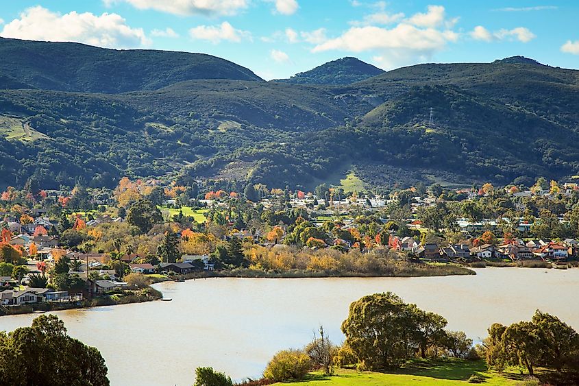 Aerial view of San Luis Obispo