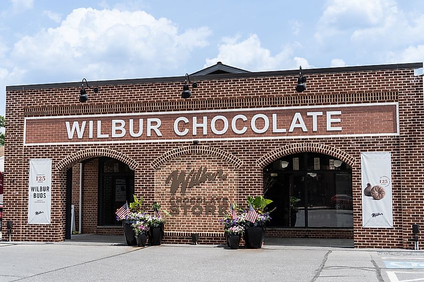 Wildbur Chocolate store in Lititz, Pennsylvania.