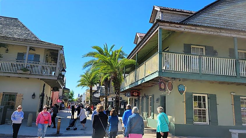 St. George Street in St. Augustine.